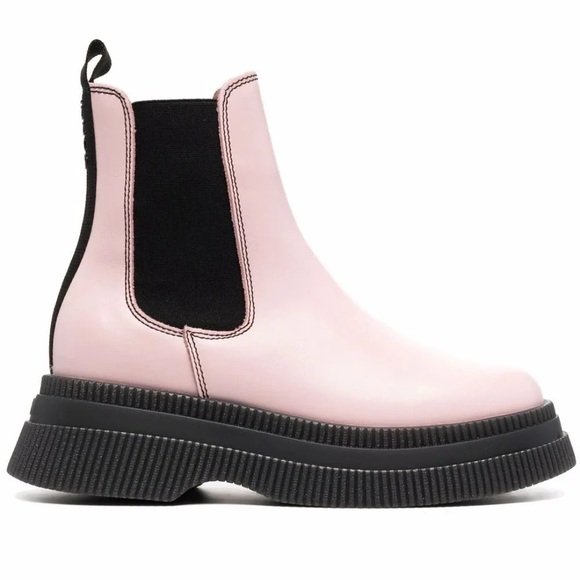 Ganni Shoes - * NEW Ganni Creepers Chelsea Boot in Pale Lilac BT